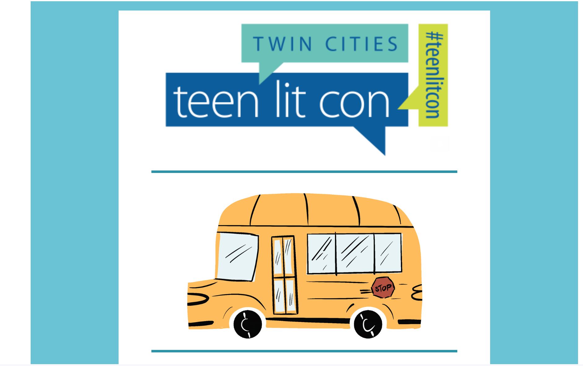 Save the date for Teen Lit Con 2023 Minitex